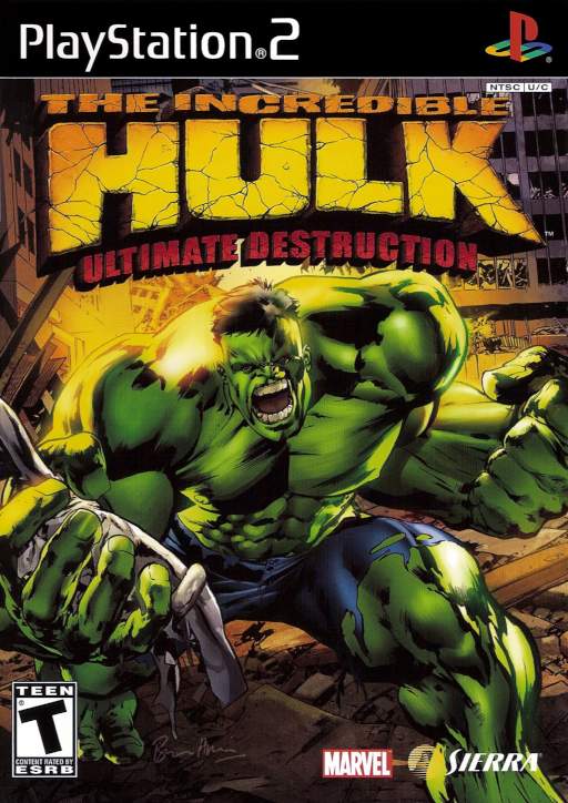 Cover art for The Incredible Hulk: Ultimate Destruction