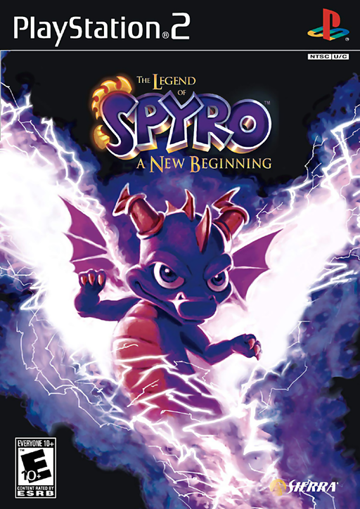 Cover art for The Legend of Spyro: A New Beginning
