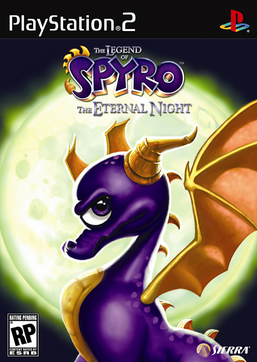 Cover art for The Legend of Spyro: The Eternal Night