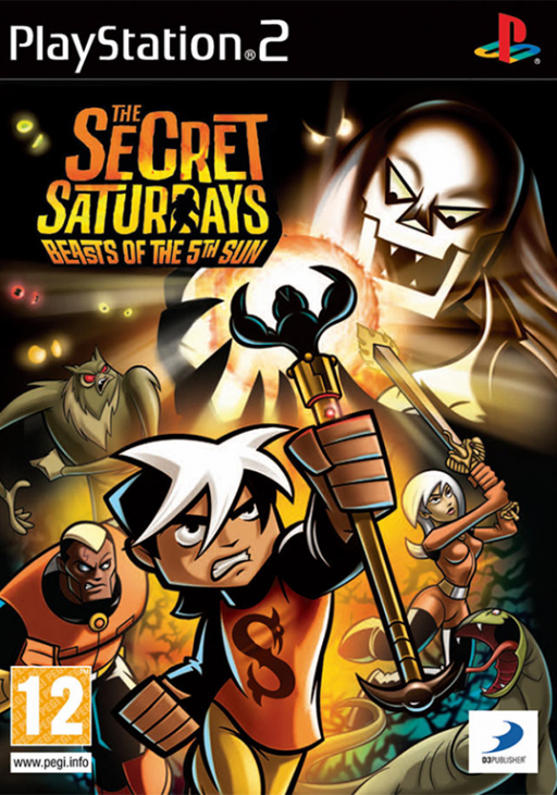 Cover art for The Secret Saturdays: Beasts of the 5th Sun