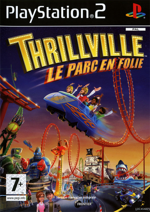 Cover art for Thrillville: Off the Rails