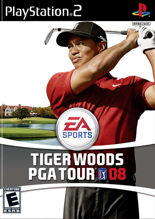 Cover art for Tiger Woods PGA Tour 08