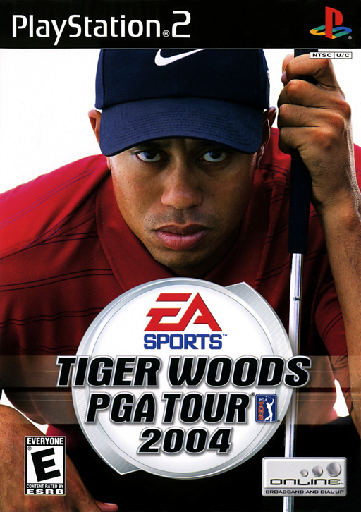 Cover art for Tiger Woods PGA Tour 2004