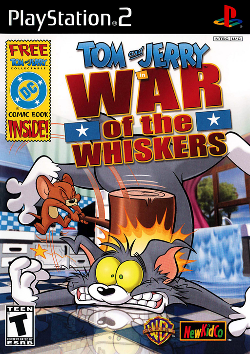 Cover art for Tom and Jerry in War of the Whiskers
