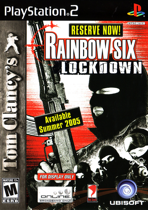Cover art for Tom Clancy's Rainbow Six: Lockdown