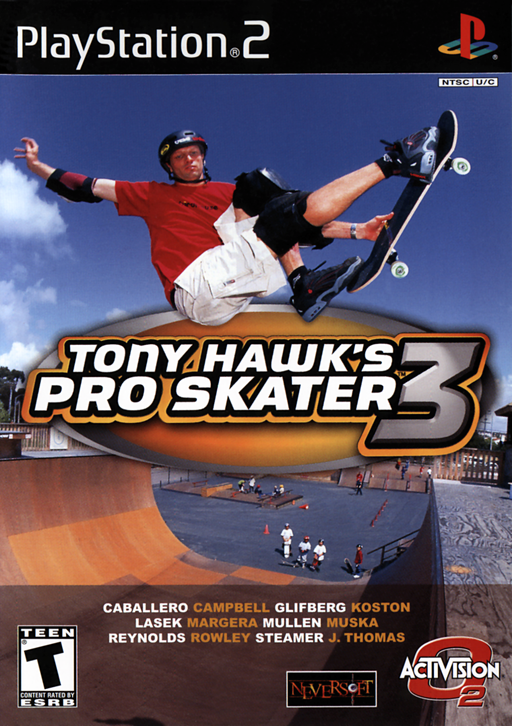 Cover art for Tony Hawk's Pro Skater 3