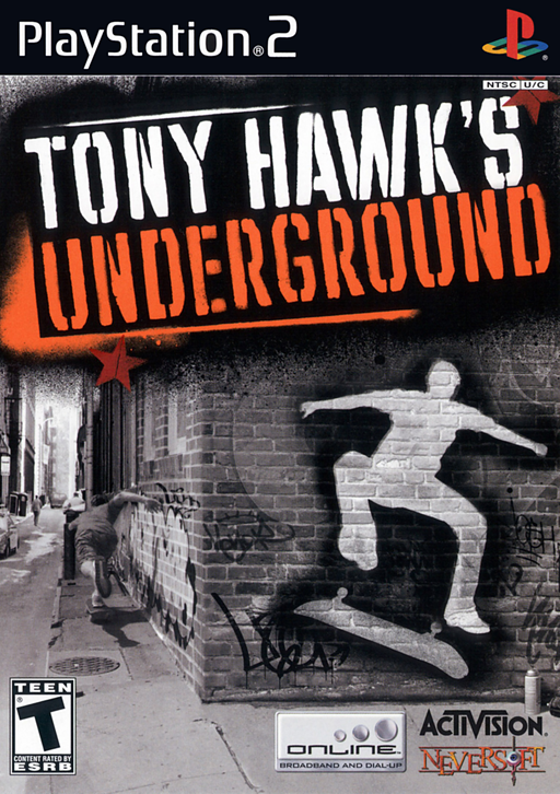 Cover art for Tony Hawk's Underground