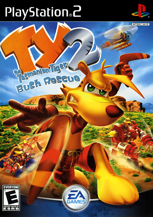 Cover art for TY the Tasmanian Tiger 2: Bush Rescue