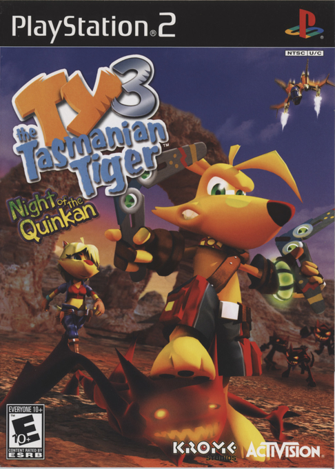 Cover art for TY the Tasmanian Tiger: Night of the Quinkan