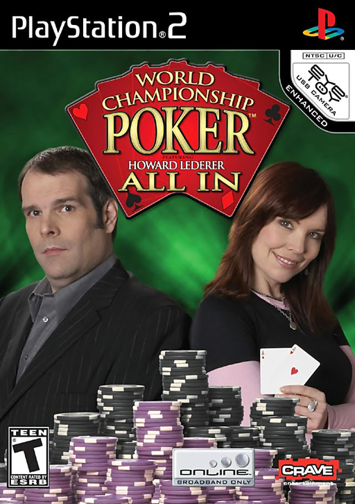 Cover art for World Championship Poker featuring Howard Lederer - All In