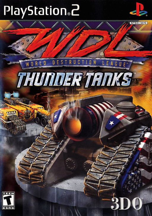 Cover art for World Destruction League: Thunder Tanks