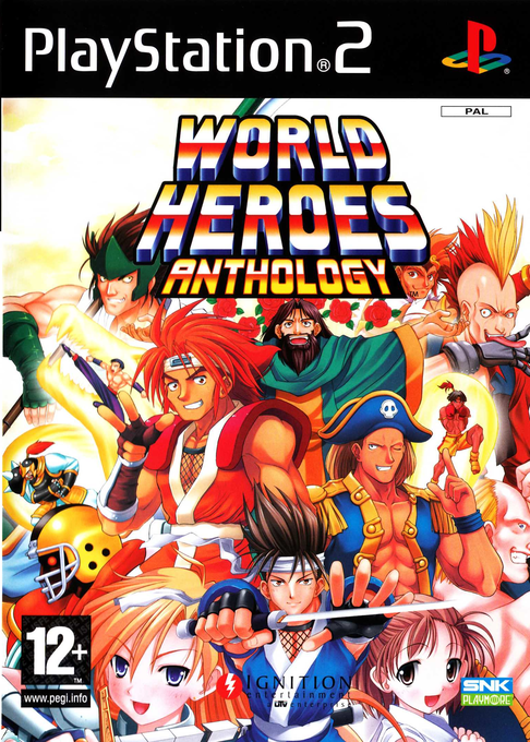 Cover art for World Heroes Anthology