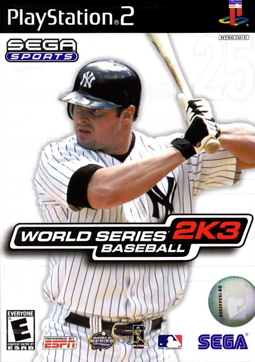 Cover art for World Series Baseball 2K3