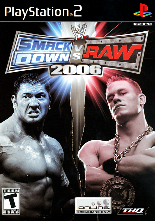 Cover art for WWE SmackDown! vs. Raw 2006