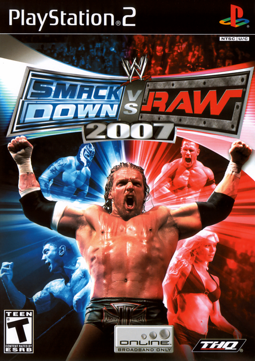Cover art for WWE SmackDown vs. Raw 2007