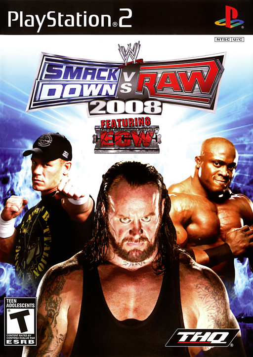 Cover art for WWE SmackDown vs. Raw 2008