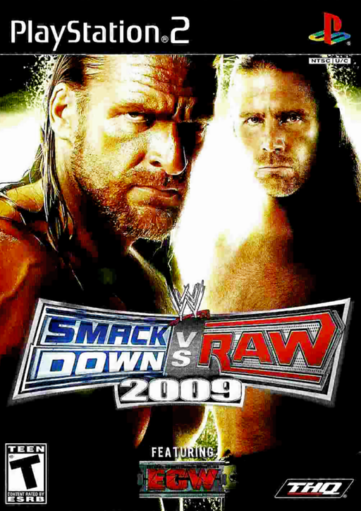 Cover art for WWE SmackDown vs. Raw 2009