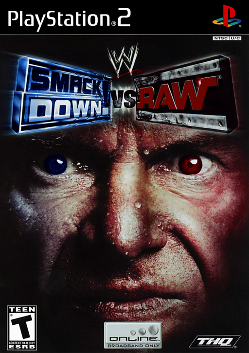 Cover art for WWE SmackDown! vs. Raw