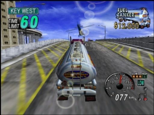 Gameplay screenshot for 18 Wheeler: American Pro Trucker