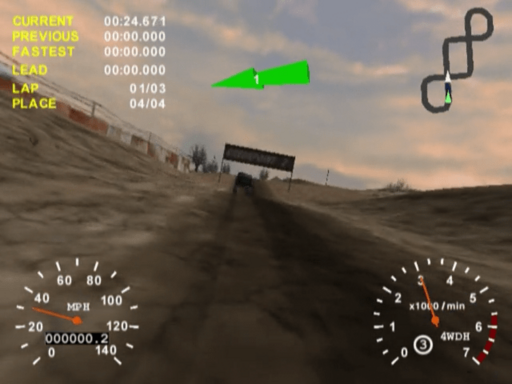 Gameplay screenshot for 4x4 Evolution
