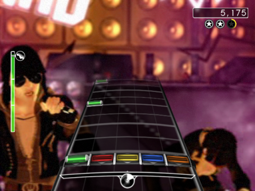 Gameplay screenshot for AC-DC Live: Rock Band Track Pack