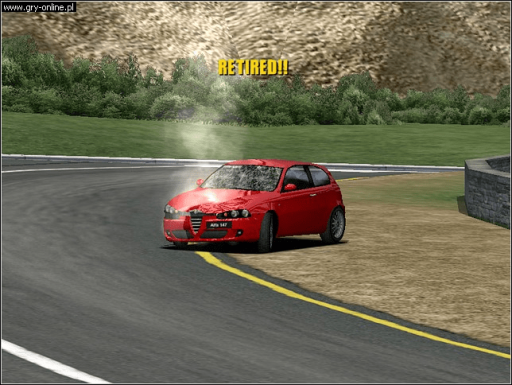 Gameplay screenshot for Alfa Romeo Racing Italiano