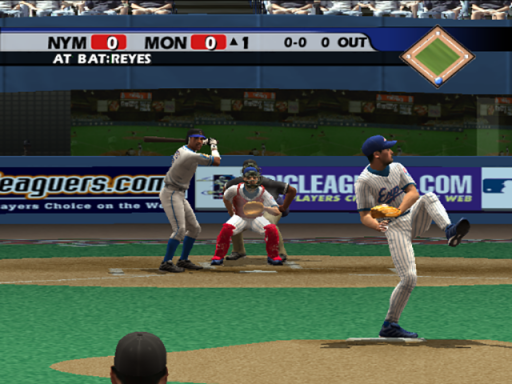 Gameplay screenshot for All-Star Baseball 2005 featuring Derek Jeter
