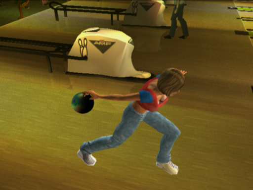Gameplay screenshot for AMF Xtreme Bowling