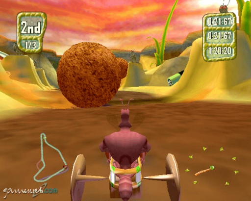 Gameplay screenshot for Antz Extreme Racing