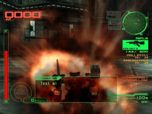 Gameplay screenshot for Armored Core 2: Another Age