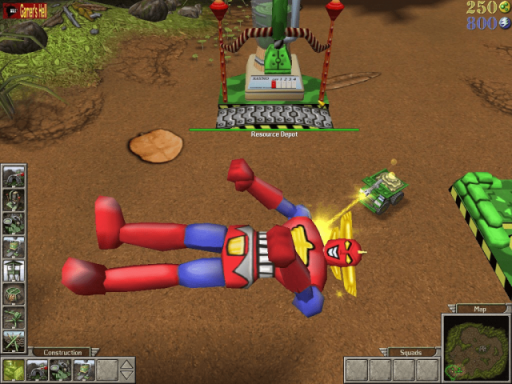 Gameplay screenshot for Army Men: RTS