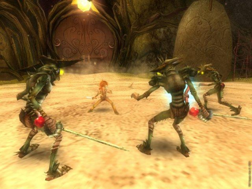Gameplay screenshot for Arthur and the Invisibles: The Game