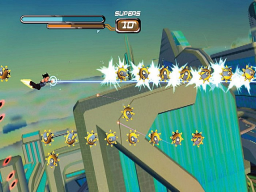 Gameplay screenshot for Astro Boy: The Video Game