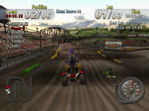 Gameplay screenshot for ATV Offroad Fury 3