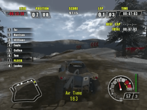 Gameplay screenshot for ATV Offroad Fury 4
