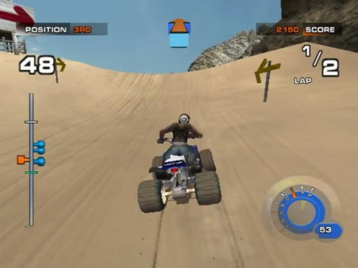 Gameplay screenshot for ATV: Quad Power Racing 2