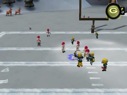 Gameplay screenshot for Backyard Football '10