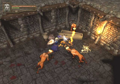 Gameplay screenshot for Baldur's Gate: Dark Alliance II
