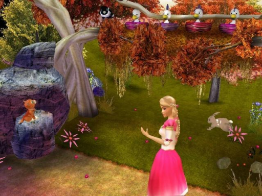 Gameplay screenshot for Barbie in The 12 Dancing Princesses