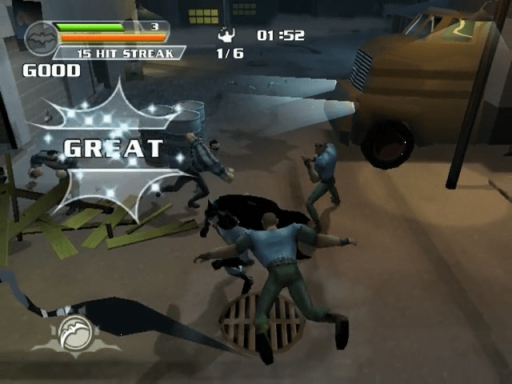 Gameplay screenshot for Batman: Rise of Sin Tzu