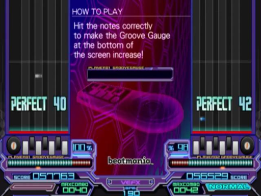 Gameplay screenshot for Beatmania