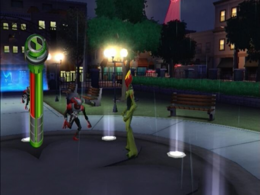 Gameplay screenshot for Ben 10: Alien Force - Vilgax Attacks