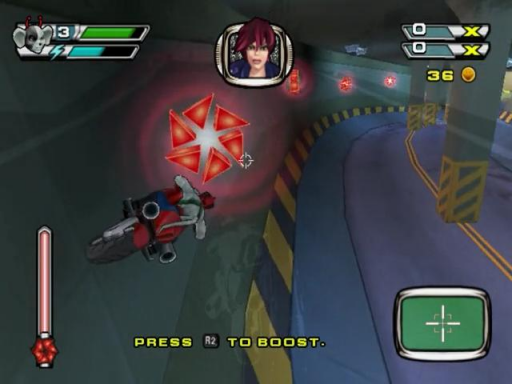 Gameplay screenshot for Biker Mice from Mars