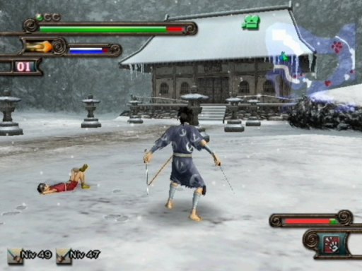 Gameplay screenshot for Blood Will Tell: Tezuka Osamu's Dororo