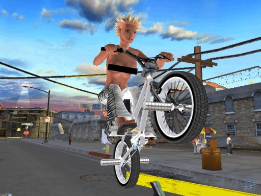 Gameplay screenshot for BMX XXX