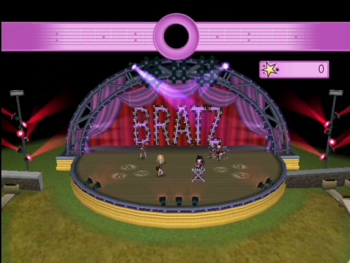 Gameplay screenshot for Bratz: Girlz Really Rock