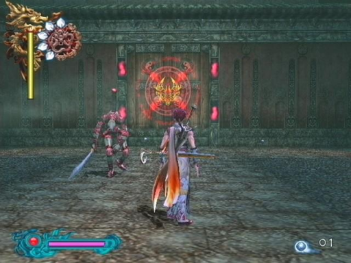 Gameplay screenshot for Bujingai: The Forsaken City