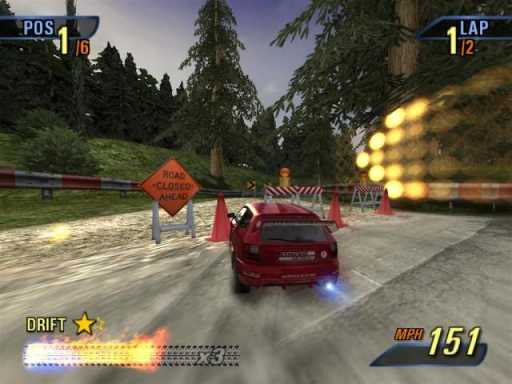 Gameplay screenshot for Burnout 3: Takedown