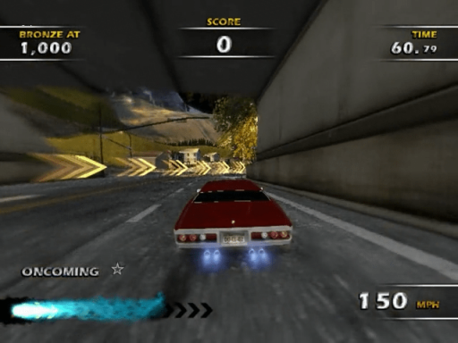 Gameplay screenshot for Burnout Dominator
