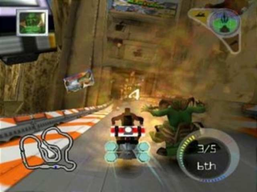 Gameplay screenshot for Butt-Ugly Martians: Zoom or Doom!